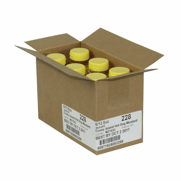 BEAVER CONEY ISLAND MUSTARD