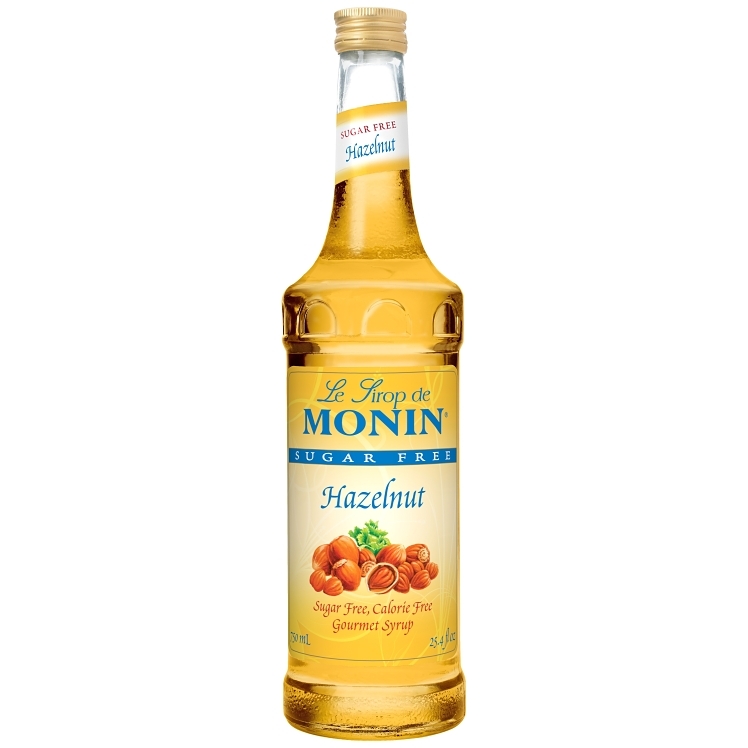MONIN SUGAR FREE HAZELNUT SYRUP