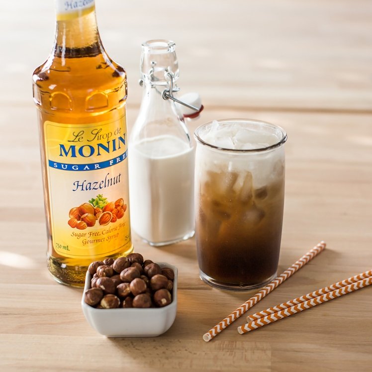 MONIN SUGAR FREE HAZELNUT SYRUP
