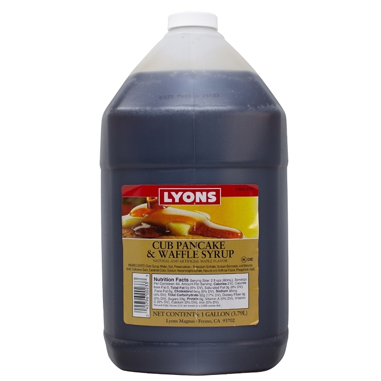 LYONS MAGNUS CUB PANCAKE SYRUP
