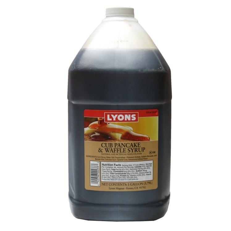 LYONS MAGNUS CUB PANCAKE SYRUP
