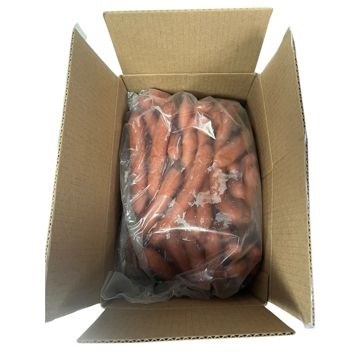 VIENNA BEEF HOT DOG ALL BEEF NATURAL CASING 6 INCH 8/1