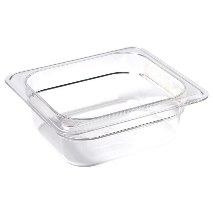 Cambro Food Pan Sixth Size 2.5 Inch Deep Clear