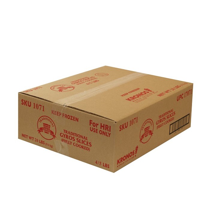 KRONOS GYRO MEAT BEEF LAMB MEAT SLICED