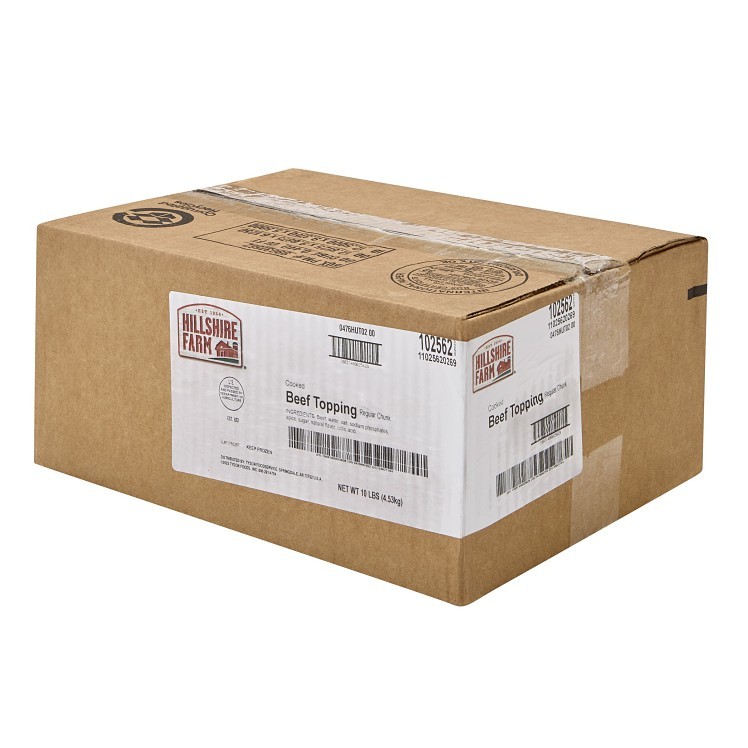 HILLSHIRE FARM FROZEN CRUMBLED BEEF TOPPING
