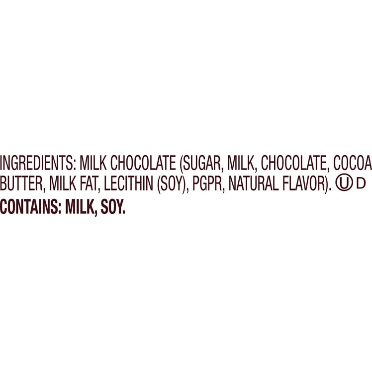 HERSHEY MILK CHOCOLATE CANDY BAR