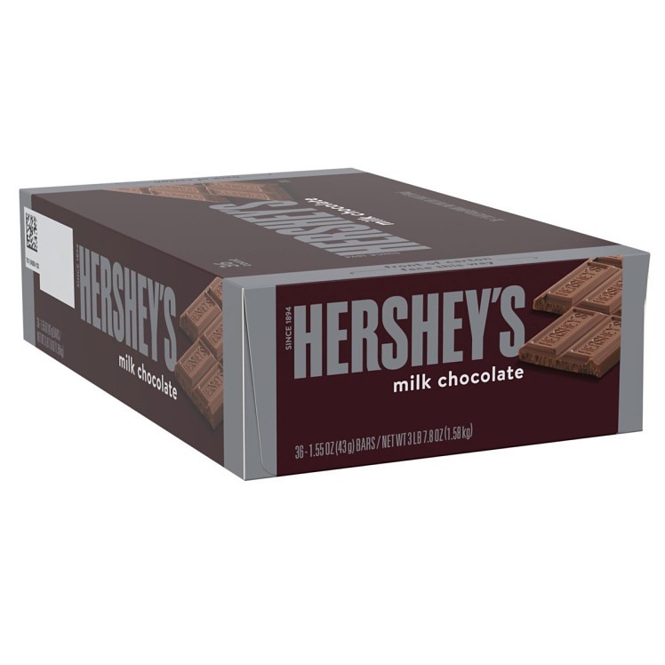 HERSHEY MILK CHOCOLATE CANDY BAR