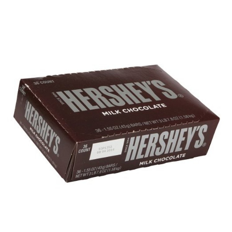 HERSHEY MILK CHOCOLATE CANDY BAR