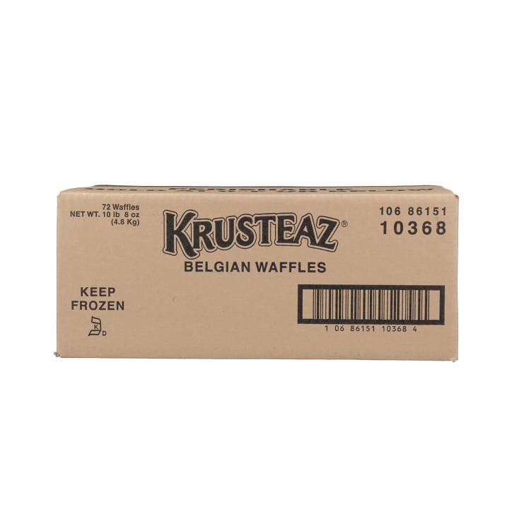KRUSTEAZ FROZEN BELGIAN WAFFLE 4 INCHES