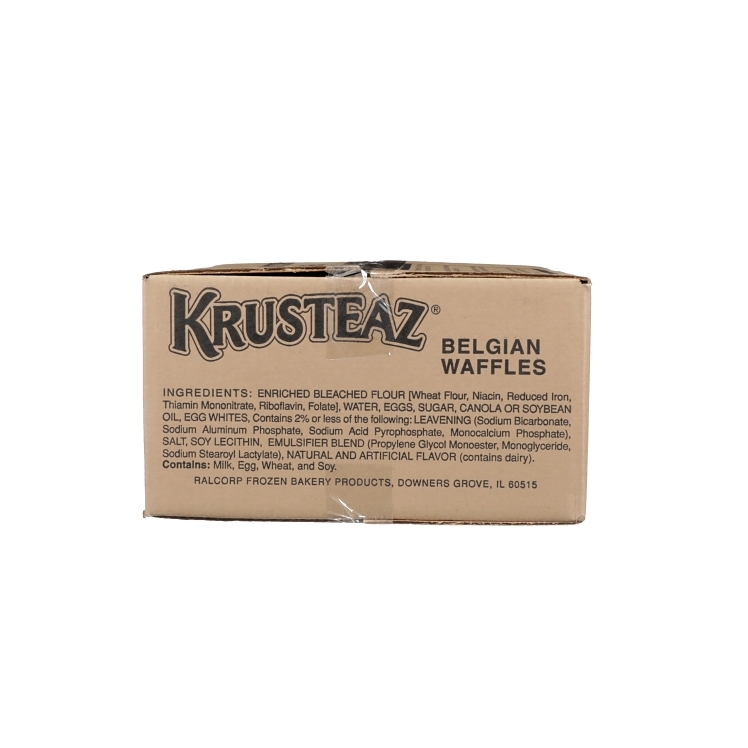 KRUSTEAZ FROZEN BELGIAN WAFFLE 4 INCHES