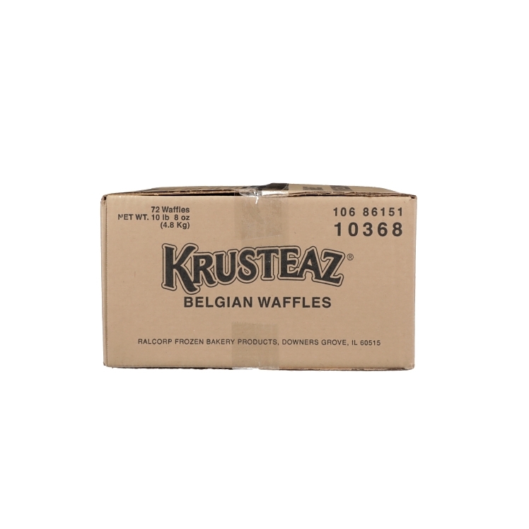 KRUSTEAZ FROZEN BELGIAN WAFFLE 4 INCHES