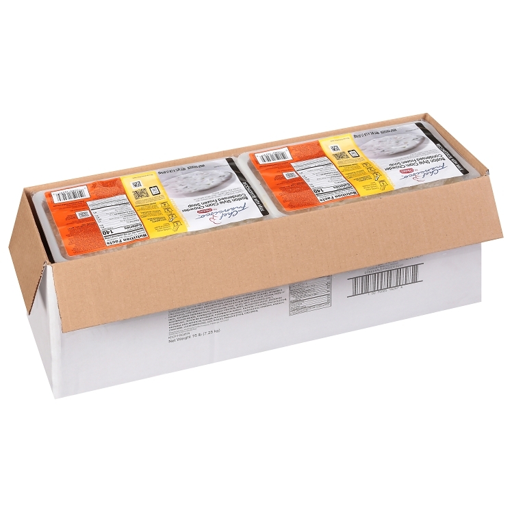 CHEF FRANCISCO SOUP CLAM CHOWDER BOSTON CONDENSED