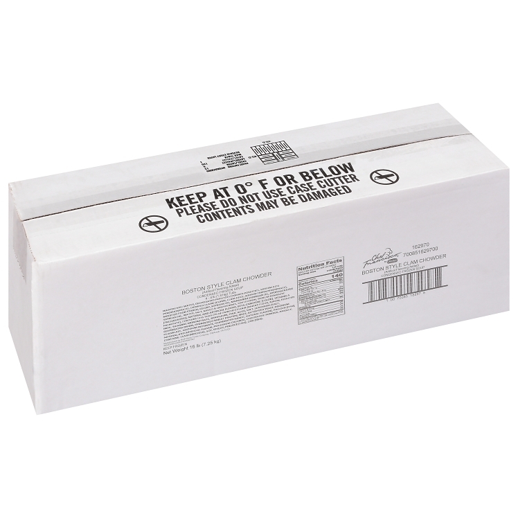 CHEF FRANCISCO SOUP CLAM CHOWDER BOSTON CONDENSED