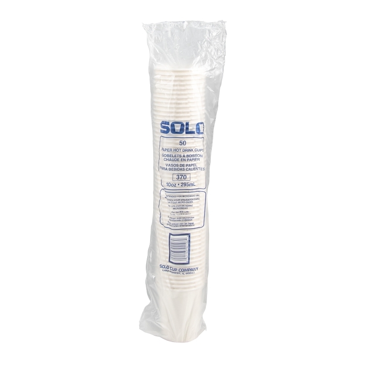 DART 10 OUNCE WHITE PAPER HOT CUP