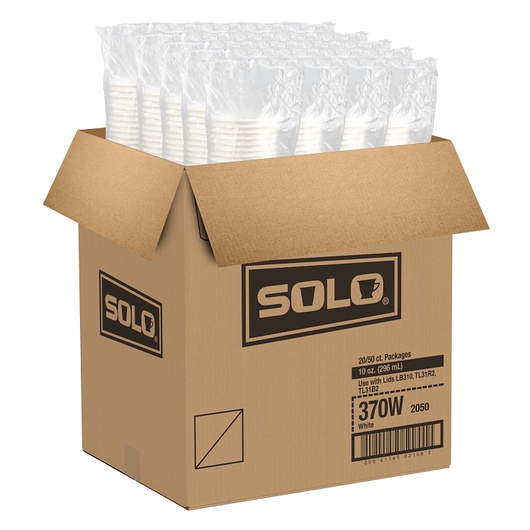 DART 10 OUNCE WHITE PAPER HOT CUP