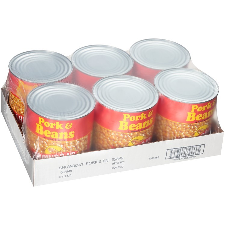 SHOW BOAT PORK & EXTRA FANCY CANNED