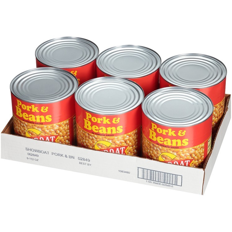 SHOW BOAT PORK & EXTRA FANCY CANNED