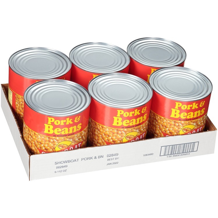 SHOW BOAT PORK & EXTRA FANCY CANNED