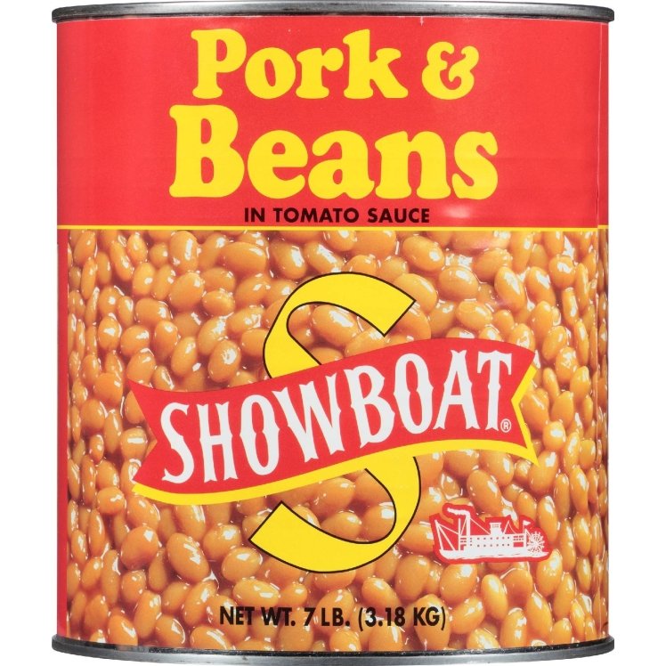 SHOW BOAT PORK & EXTRA FANCY CANNED