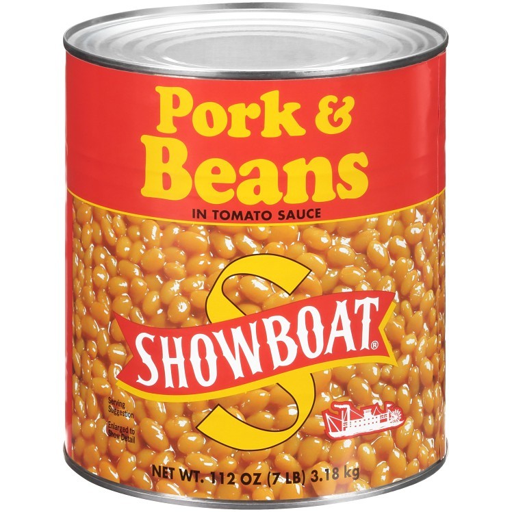 SHOW BOAT PORK & EXTRA FANCY CANNED
