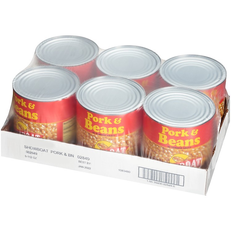 SHOW BOAT PORK & EXTRA FANCY CANNED