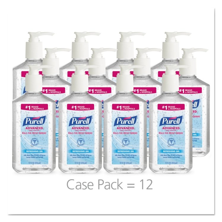 PURELL INSTANT HAND SANITIZER 12 OZ