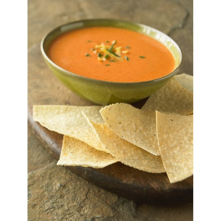 LA BANDERITA TORTILLA, RAW 4 CUT WHT CHIP