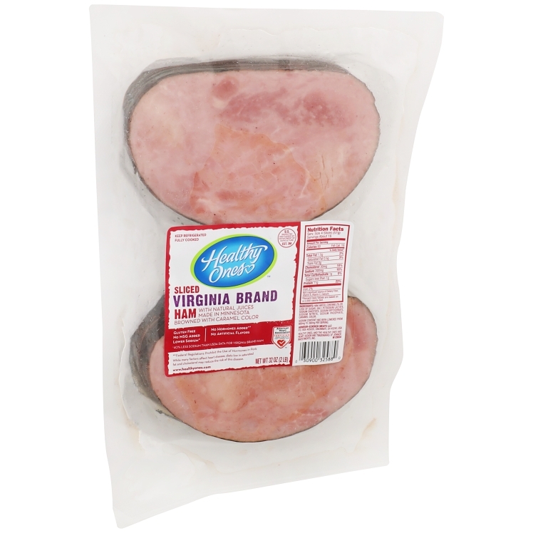 SMITHFIELD HEALTHY ONES SLICED VIRGINIA BRAND HAM