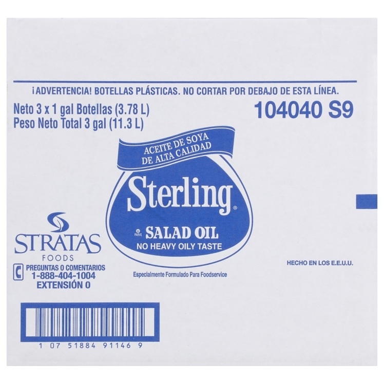 STERLING OIL SOYBEAN SALAD