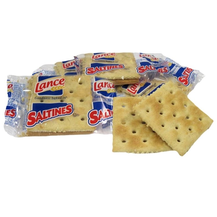 LANCE CRACKERS, SALTINE SALTED INDIVIDUAL WRAPPED SODA