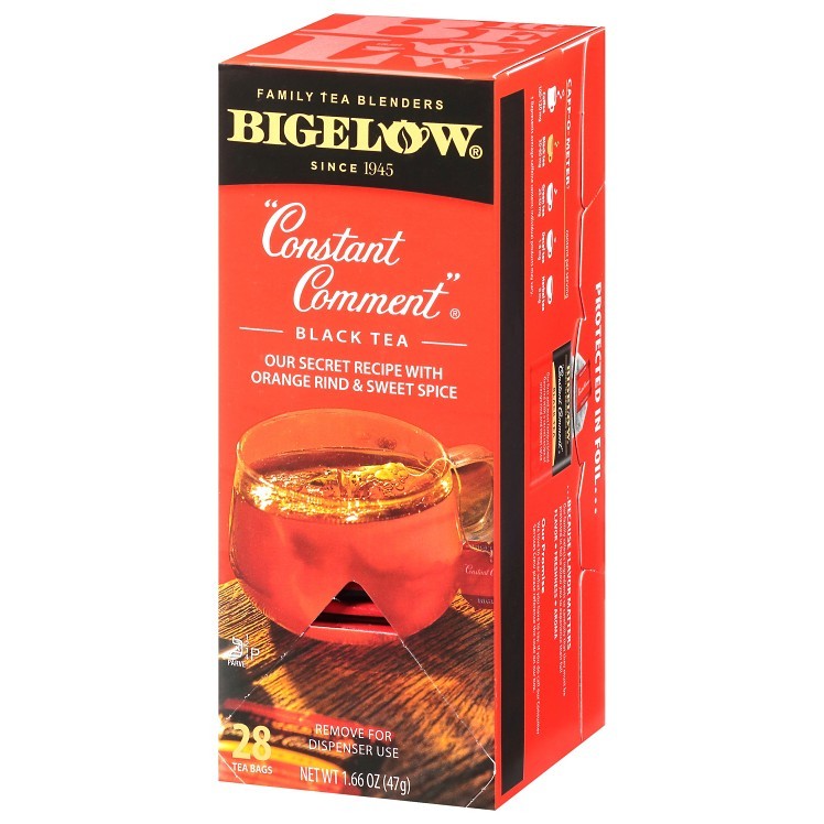 BIGELOW CONSTANT COMMENT HERBAL TEA BAGS