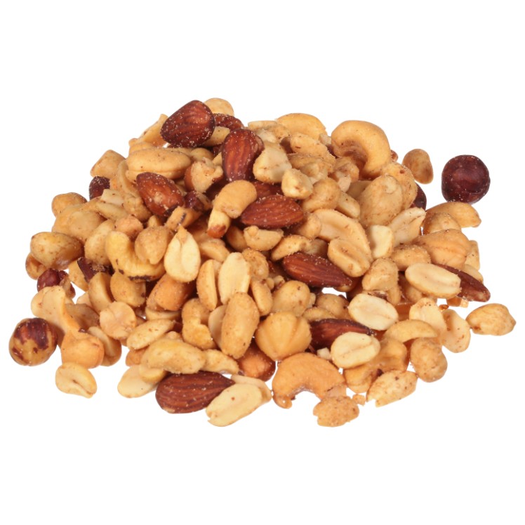 MONARCH NUT PEANUT WHOLE & HALF MIX 50%