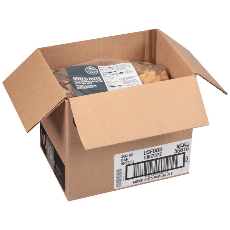 MONARCH NUT PEANUT WHOLE & HALF MIX 50%