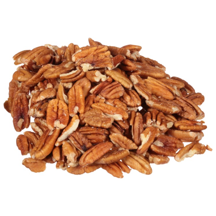 PECAN, HALF MED FCY UNSLTD RAW