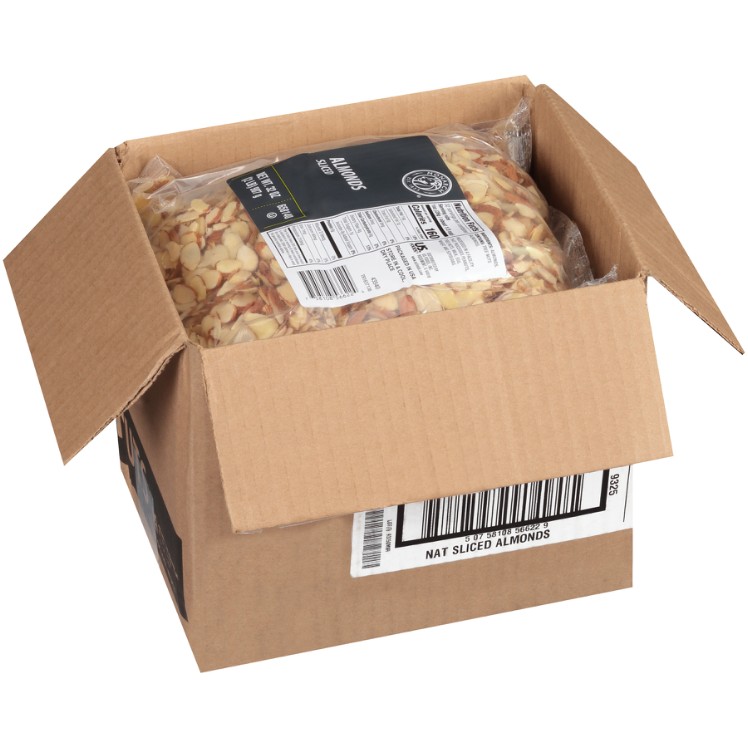 MONARCH SLICED UNSALTED RAW ALMOND NUT BAG