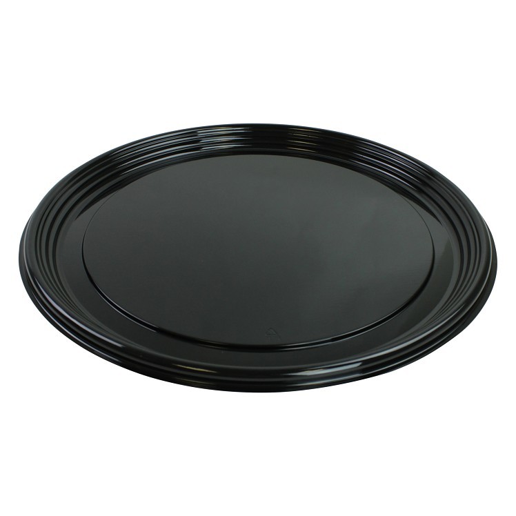 SABERT BLACK 16 ONYX ROUND PLATTER