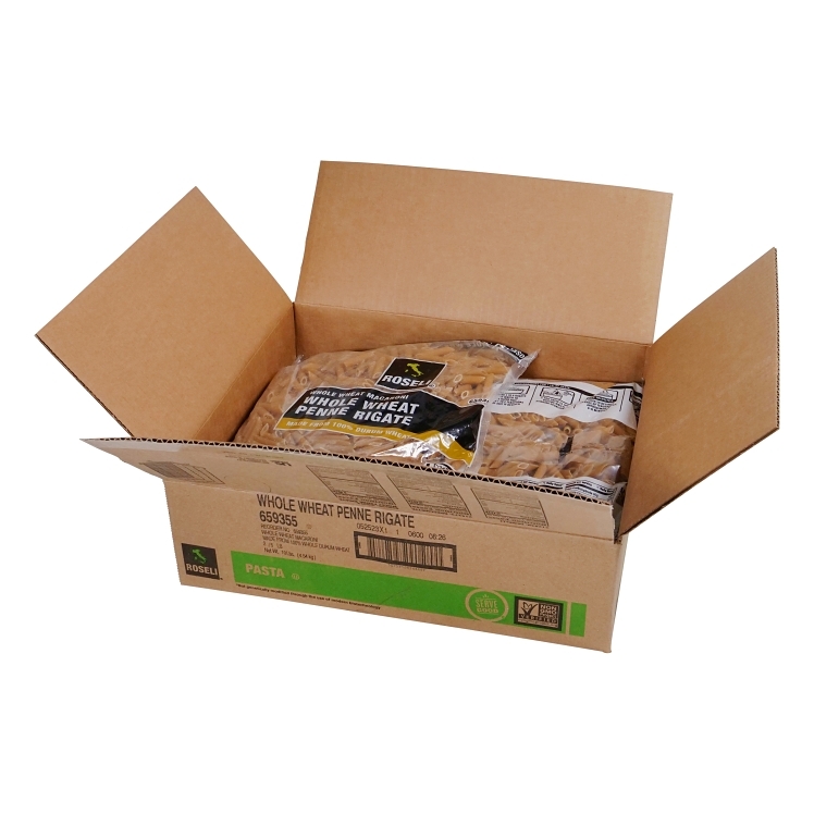 ROSELI WHOLE WHEAT PENNE RIGATE PASTA