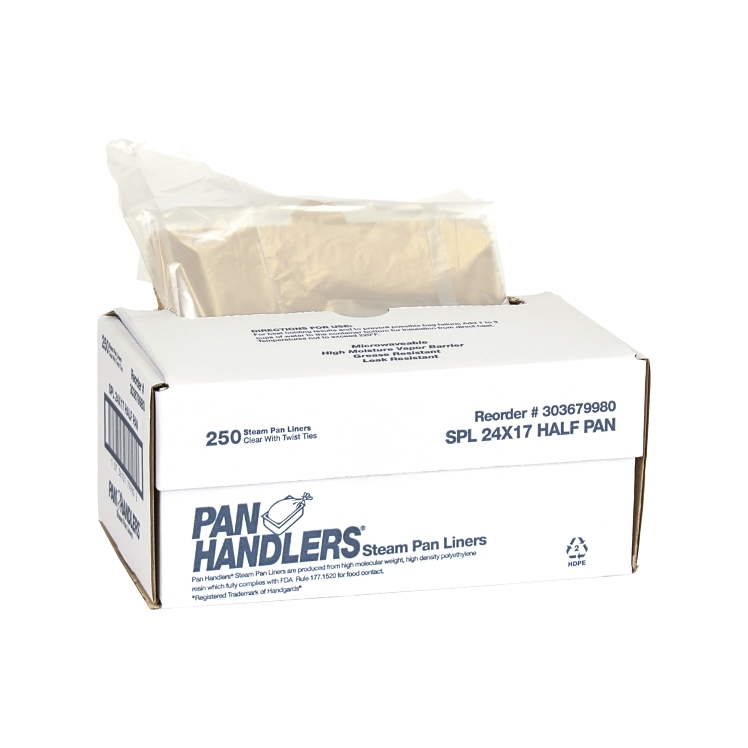 HANDGARDS LINER PAN STEAM 1/2 SIZE PLASTIC