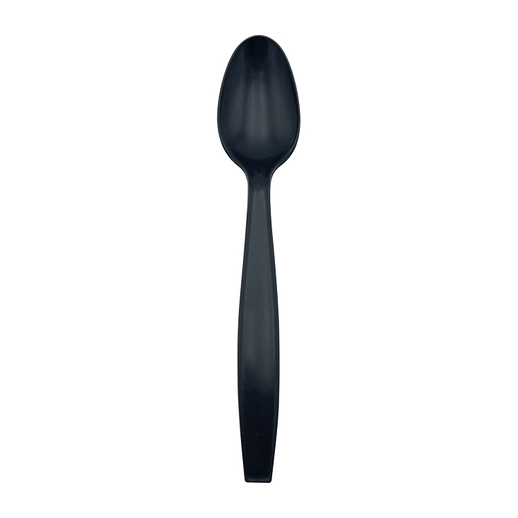 MONOGRAM BLACK POLYPROPYLENE TEA SPOON
