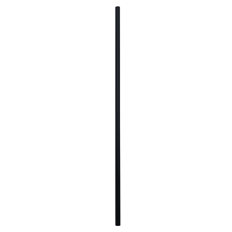 MONOGRAM 5.5 BLACK POLYPROPYLENE PLASTIC STIRRER SIP STRAW
