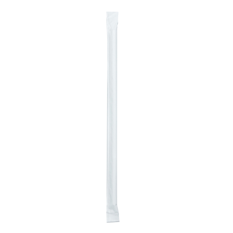 MONOGRAM WHITE FLEX STRAW