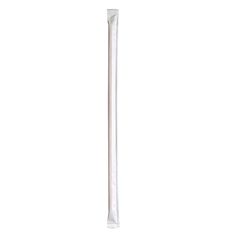 MONOGRAM STRAW GIANT 7.75 INCH RED STRIPE
