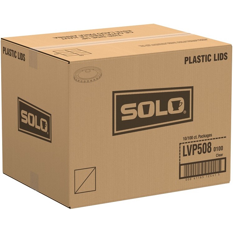 SOLO CLEAR POLYPROPYLENE 8 OZ FOOD CONTAINER LID