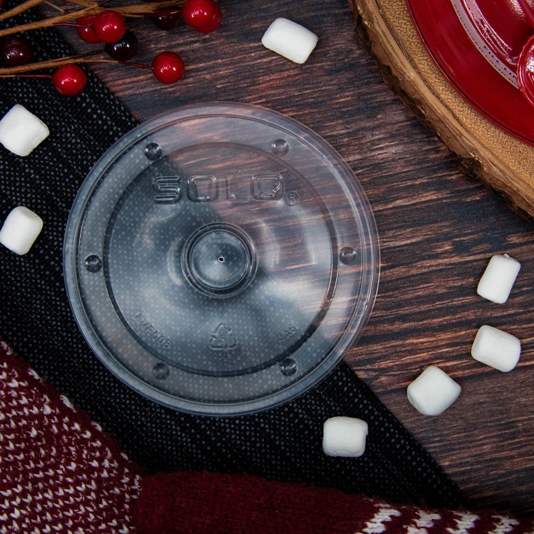 SOLO CLEAR POLYPROPYLENE 8 OZ FOOD CONTAINER LID