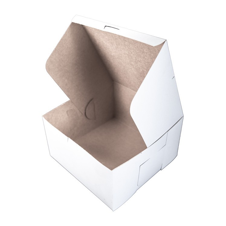 SOUTHERN CHAMPION TRAY CAKE BOX WHITE 10 X 10 X 5 1/2 INCH