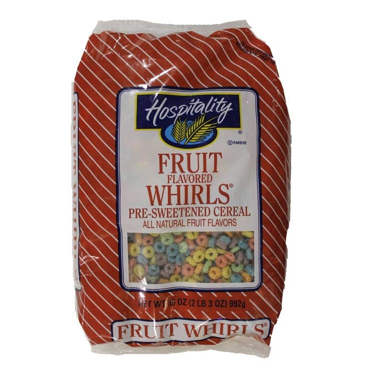 HOSPITALITY FRUIT WHIRL RING CEREAL BULK