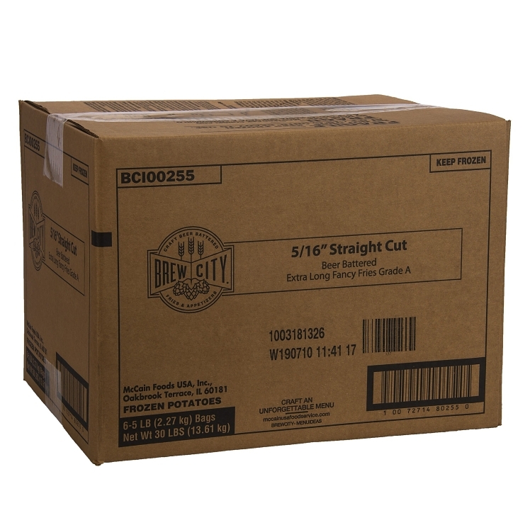 BREW CITY BEER-BATTERED FRENCH FRIES 5/16 INCH