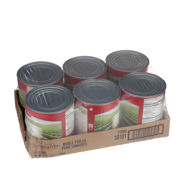 ANGELA MIA WHOLE PEELED PEAR TOMATOES