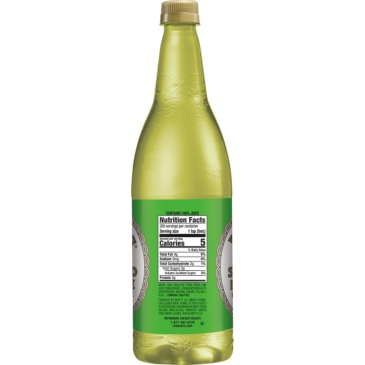 ROSES COCKTAIL INFUSIONS ROSES LIME JUICE