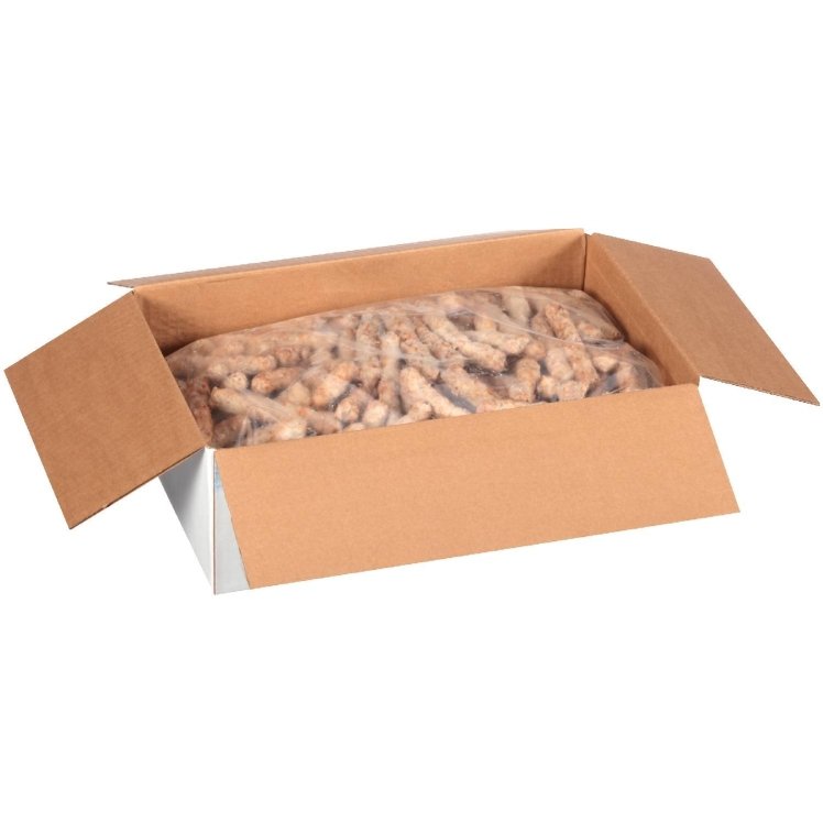 SMITHFIELD FARMLAND SILVER PORK SAUSAGE LINK COOKED 0.8OZ SKINLESS 13817